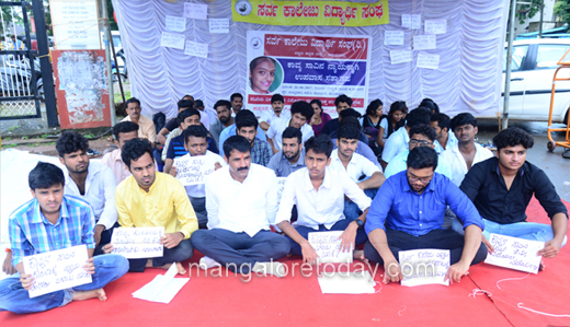 ABVP protest